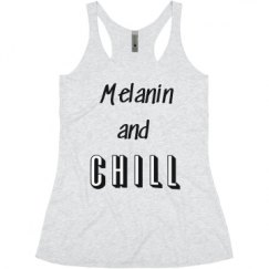 Ladies Slim Fit Super Soft Racerback Triblend Tank