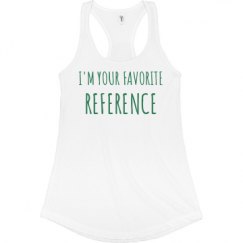 Ladies Slim Fit Racerback Tank Top