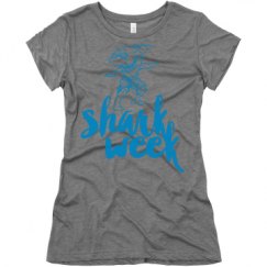 Ladies Slim Fit Super Soft Triblend Tee