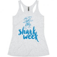 Ladies Slim Fit Super Soft Racerback Triblend Tank