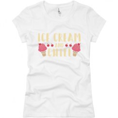 Ladies Slim Fit Basic Promo Jersey Tee