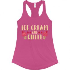 Ladies Slim Fit Racerback Tank Top