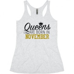 Ladies Slim Fit Super Soft Racerback Triblend Tank