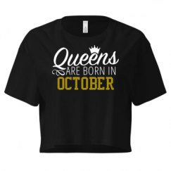 Ladies Festival Cali Crop Top Tee