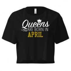 Ladies Festival Cali Crop Top Tee