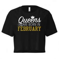 Ladies Festival Cali Crop Top Tee