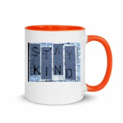 11oz Ceramic Mug with Color Inside