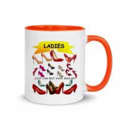 11oz Ceramic Mug with Color Inside