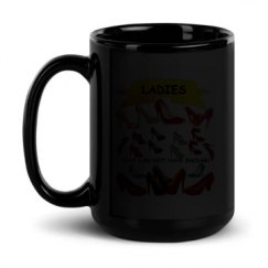 15oz Black Glossy Mug