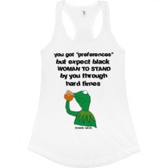 Ladies Slim Fit Racerback Tank Top