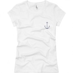 Ladies Slim Fit Basic Promo Jersey Tee