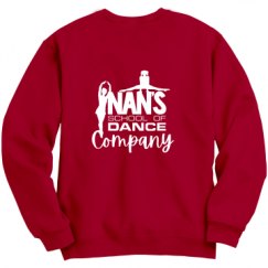 Unisex Film and Foil Crewneck Sweatshirt