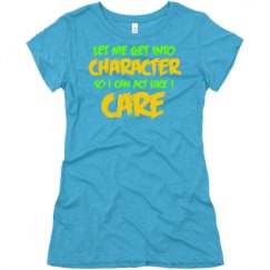 Ladies Slim Fit Super Soft Triblend Tee