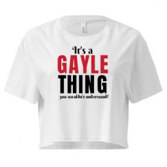 Ladies Festival Cali Crop Top Tee