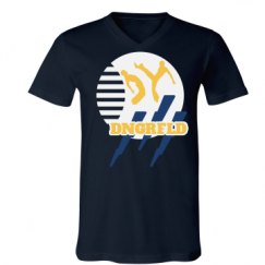 Unisex V-Neck Jersey Tee