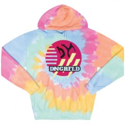 Unisex Tie-Dye Fleece Hoodie