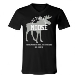 Unisex V-Neck Jersey Tee