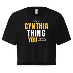 Ladies Festival Cali Crop Top Tee