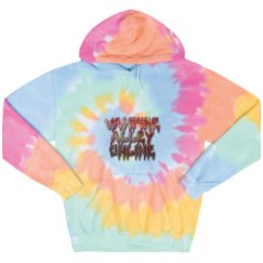 Unisex Tie-Dye Fleece Hoodie