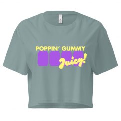 gavv poppin' gummy crop top