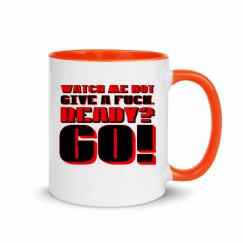 11oz Ceramic Mug with Color Inside