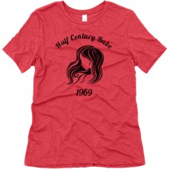 Ladies Relaxed Fit Super Soft Triblend Tee