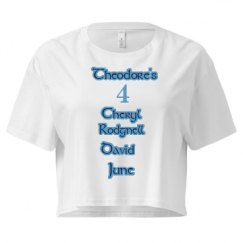 Ladies Festival Cali Crop Top Tee