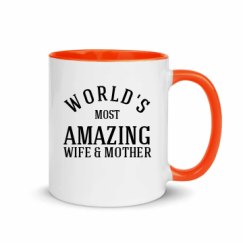 11oz Ceramic Mug with Color Inside