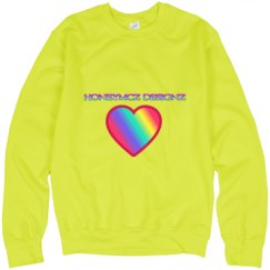 Unisex Neon Crewneck Sweatshirt