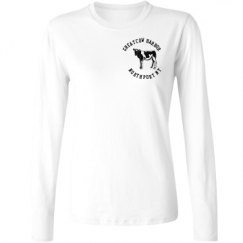 Ladies Relaxed Fit Basic Long Sleeve Tee