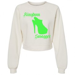 Women's Raglan Pullover Fleece