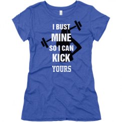 Ladies Slim Fit Super Soft Triblend Tee