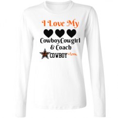 Ladies Relaxed Fit Basic Long Sleeve Tee