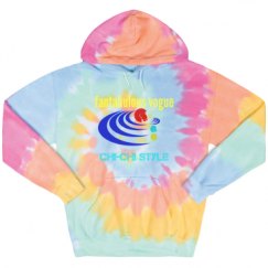Unisex Tie-Dye Fleece Hoodie