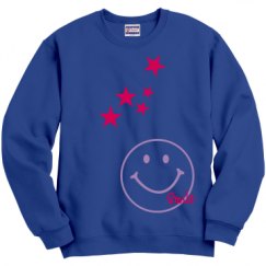 Unisex Film and Foil Crewneck Sweatshirt