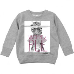Toddler Crewneck Basic Promo Sweatshirt