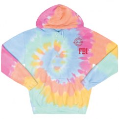 Unisex Tie-Dye Fleece Hoodie