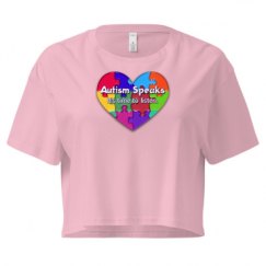 Ladies Festival Cali Crop Top Tee