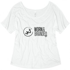 Ladies Flowy Slouchy Tee