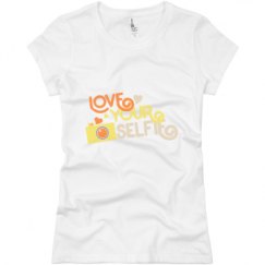 Ladies Slim Fit Basic Promo Jersey Tee