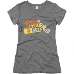 Ladies Slim Fit Super Soft Triblend Tee