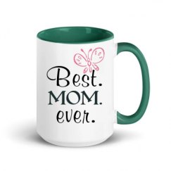 15oz Ceramic Mug with Color Inside