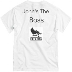 John's the boss
