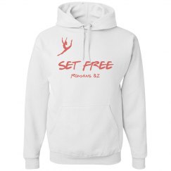 SET FREE - Ladies Hoodie - Romans 8:2