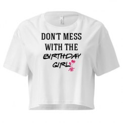 Ladies Festival Cali Crop Top Tee