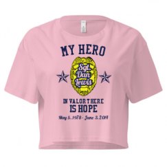 Ladies Festival Cali Crop Top Tee