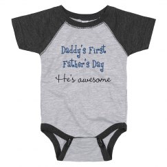 Daddy's First Father Day