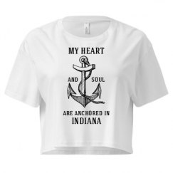 Ladies Festival Cali Crop Top Tee