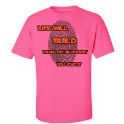 Unisex Ultra Cotton Safety Neon Crewneck Tee