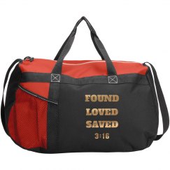 FOUND LOVED SAVED 3:16